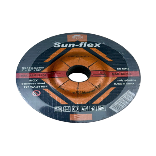Đá mài Sun-Flex 125 x 6 x 22.23mm