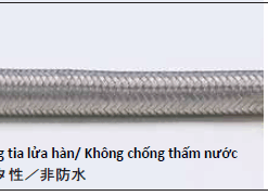Ống ruột gà bọc lưới kim loại